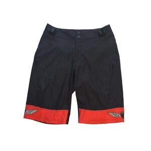 Jakroo Oakland Composite Cycling Shorts - Men's XS NWT Black, Red, Logo